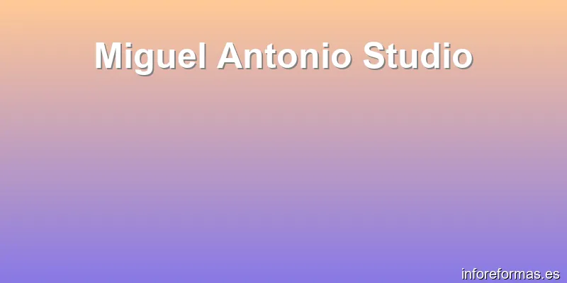 Miguel Antonio Studio
