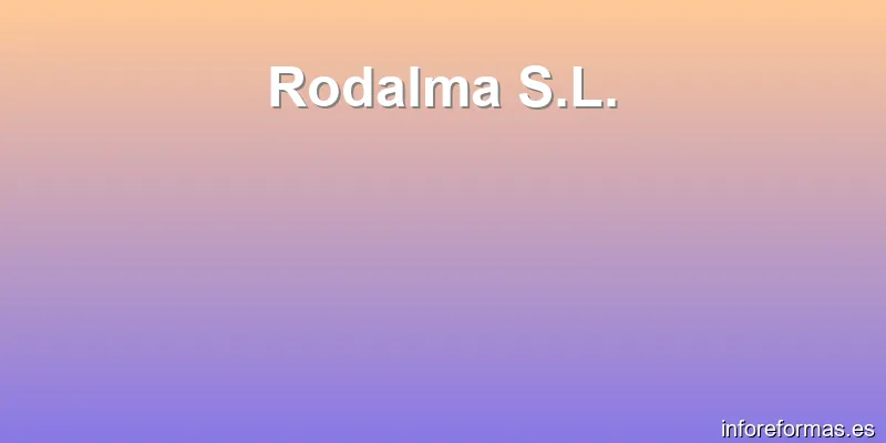 Rodalma S.L.
