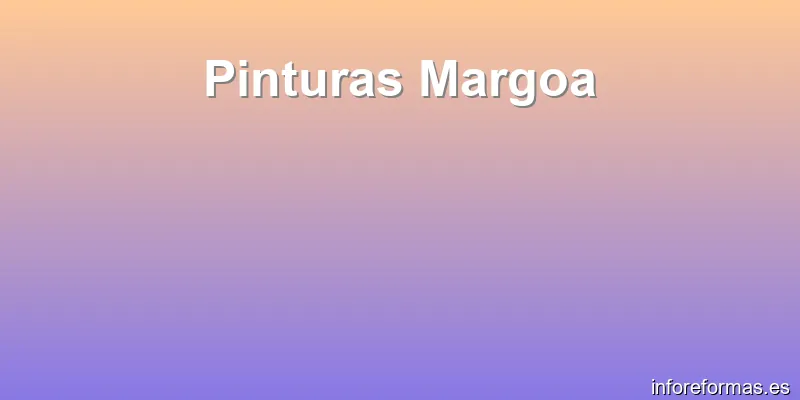 Pinturas Margoa