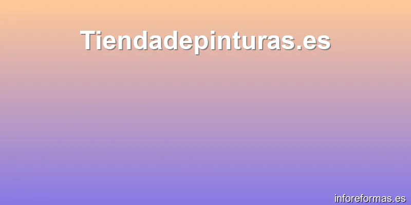 Tiendadepinturas.es