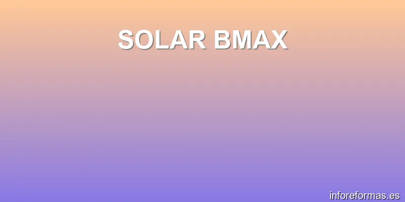 SOLAR BMAX