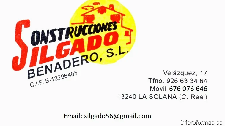 CONSTRUCCIONES SILGADO BENADERO. S.L