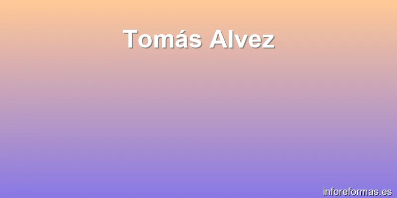 Tomás Alvez