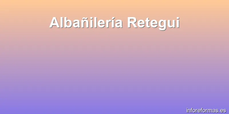 Albañilería Retegui