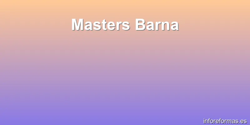 Masters Barna