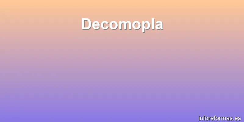 Decomopla