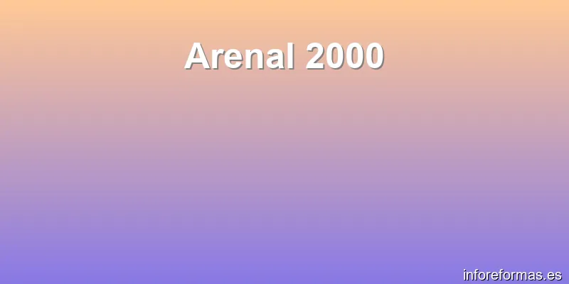 Arenal 2000
