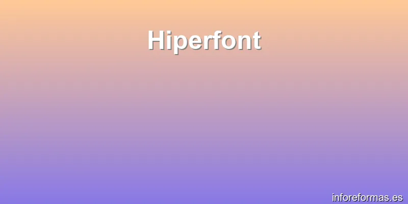 Hiperfont