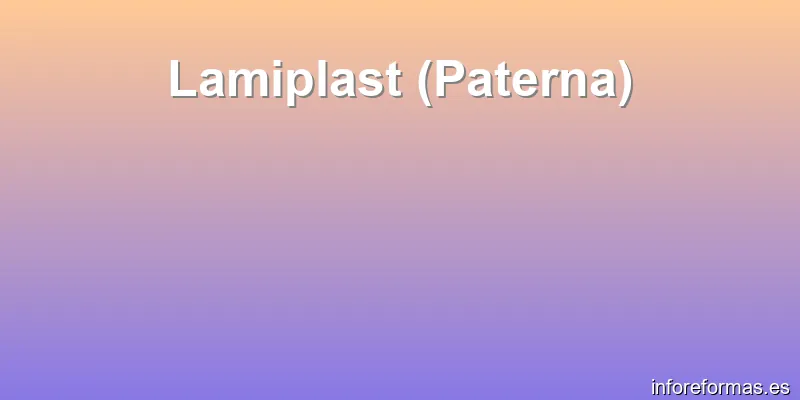 Lamiplast (Paterna)