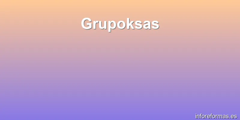Grupoksas