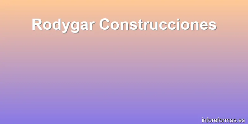 Rodygar Construcciones