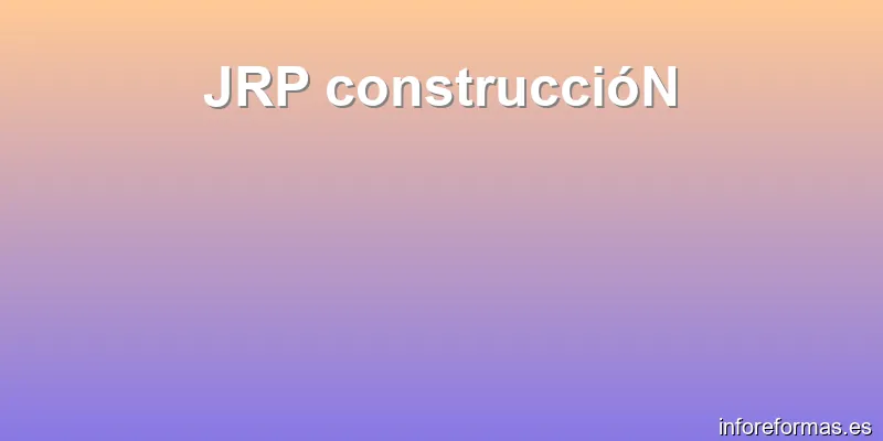 JRP construccióN
