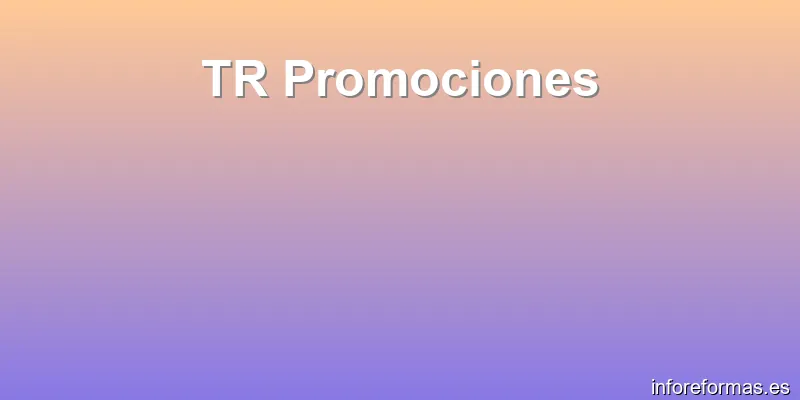 TR Promociones