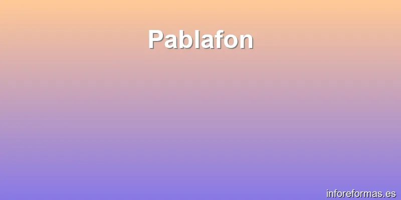 Pablafon