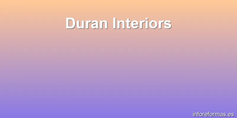 Duran Interiors
