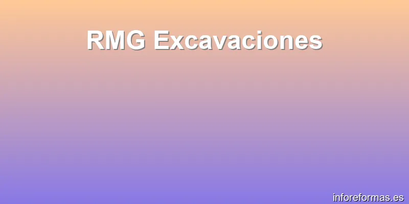 RMG Excavaciones