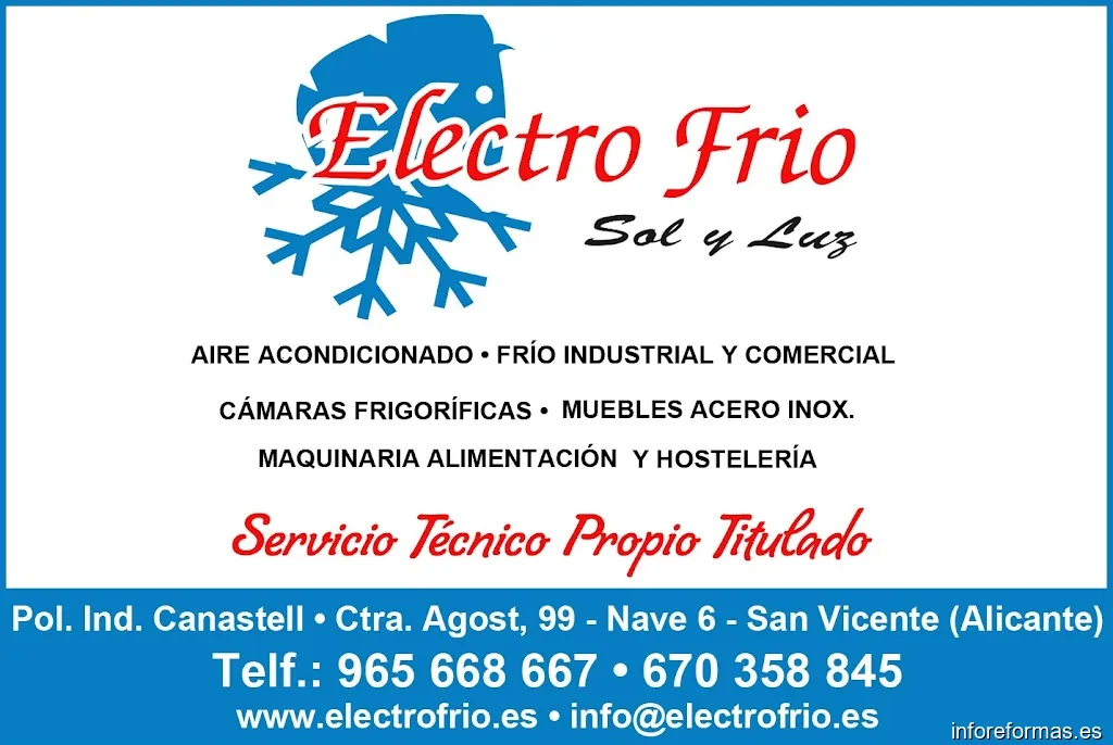 Electro Frio Sol Y Luz SL