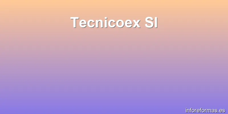 Tecnicoex Sl