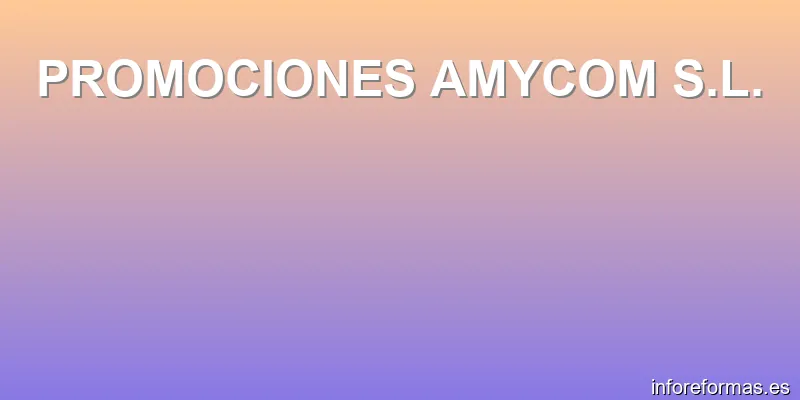 PROMOCIONES AMYCOM S.L.
