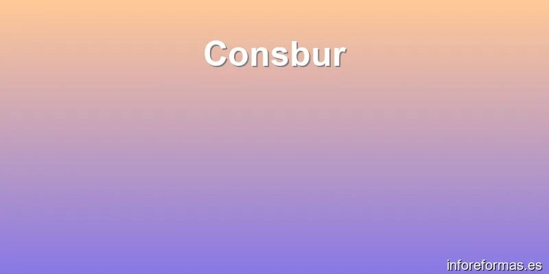 Consbur