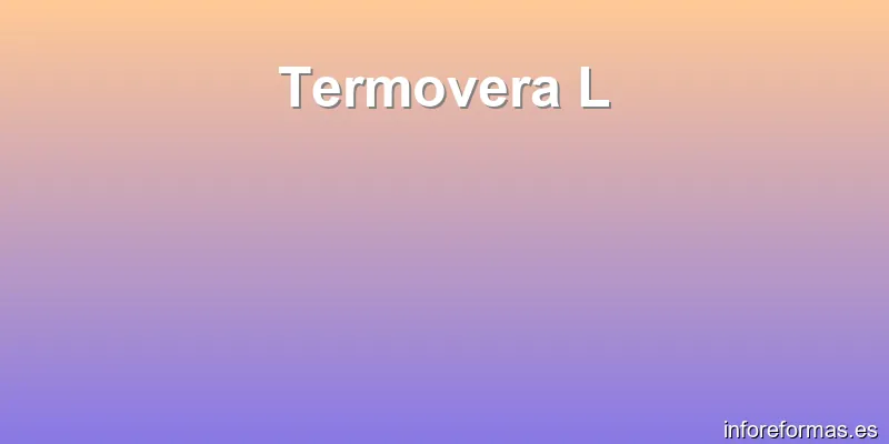 Termovera L