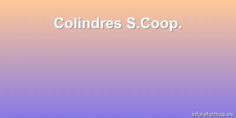 Colindres S.Coop.