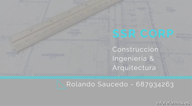 SSR CORP | Arquitecto Técnico Cádiz | Construcción y Reformas