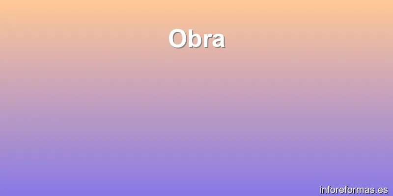 Obra