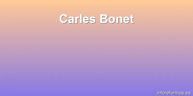 Carles Bonet