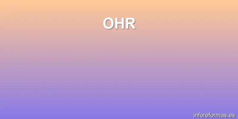 OHR