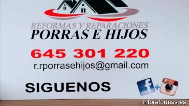 Reformas y Reparaciones Porras e Hijos