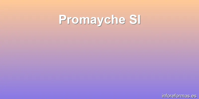 Promayche Sl