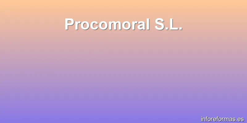 Procomoral S.L.