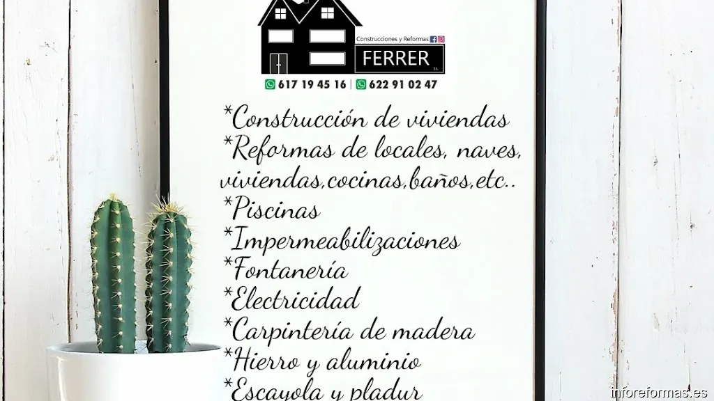 Construcciones y Reformas Ferrer S.L.