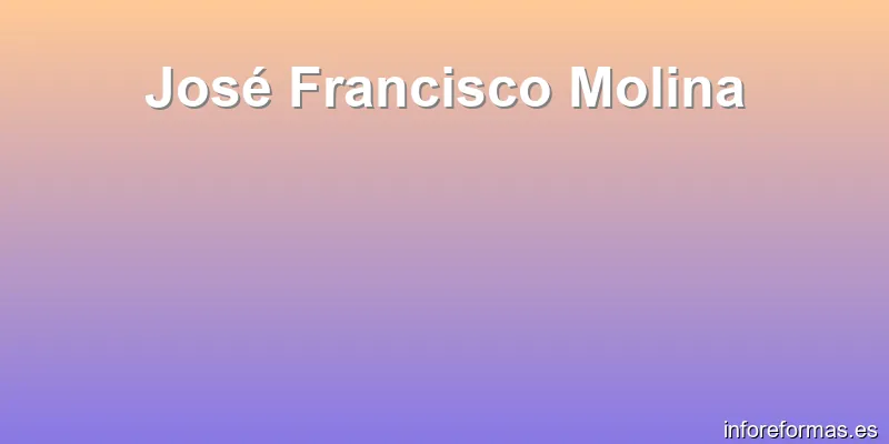 José Francisco Molina