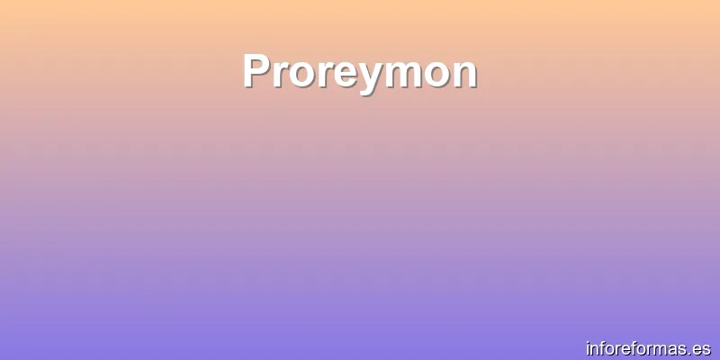 Proreymon