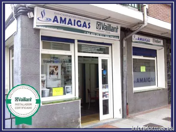 AMAIGAS. Gas • Calefacción • Fontanería