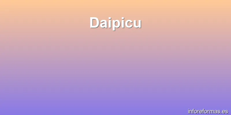 Daipicu