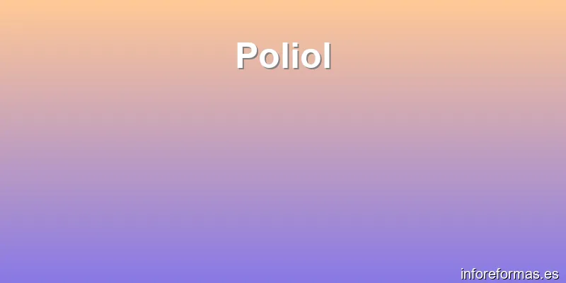 Poliol