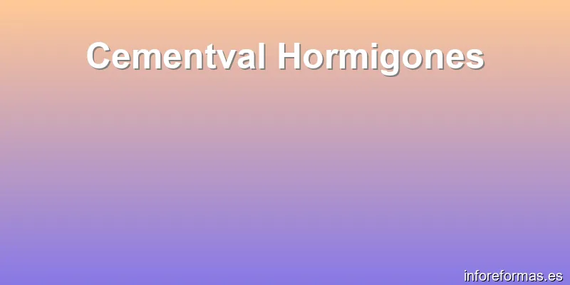 Cementval Hormigones