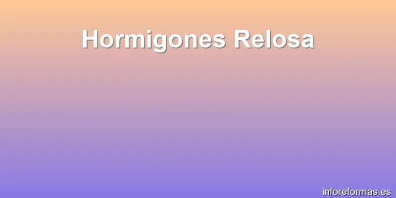 Hormigones Relosa