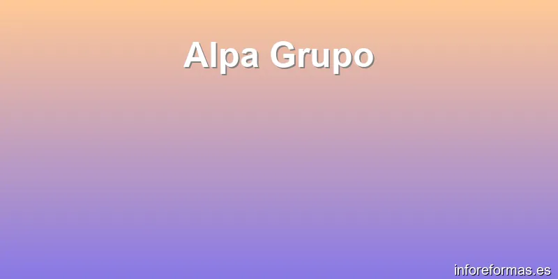 Alpa Grupo