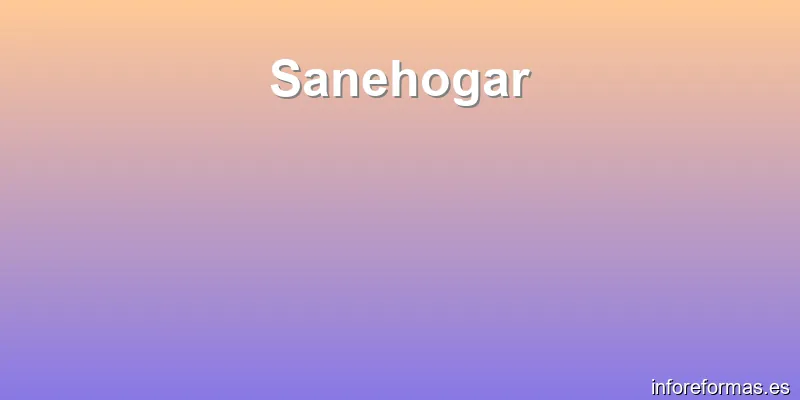 Sanehogar