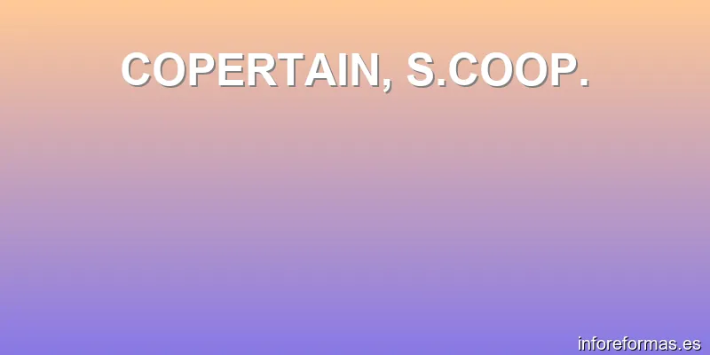 COPERTAIN, S.COOP.
