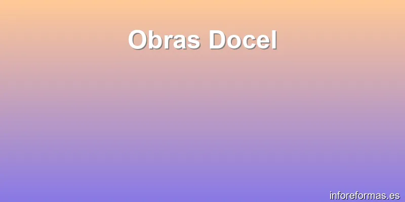Obras Docel