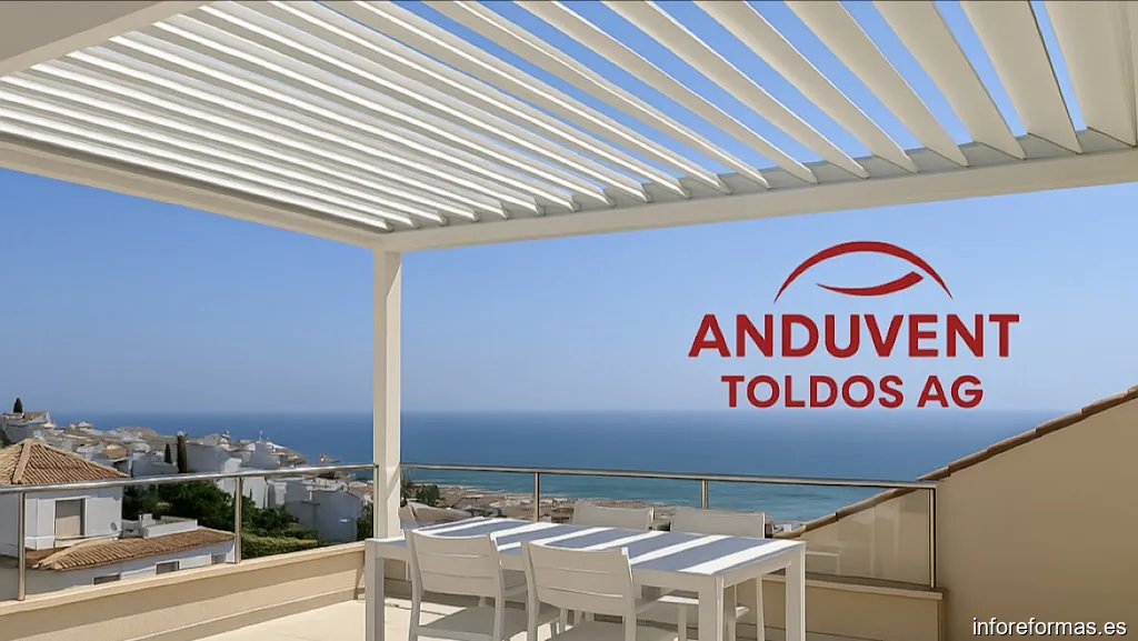 Cerramientos,Toldos, Cortinas de Cristal, techos de Cristal pérgolas Bioclimáticas,Andujar Anduvent y Toldos Ag