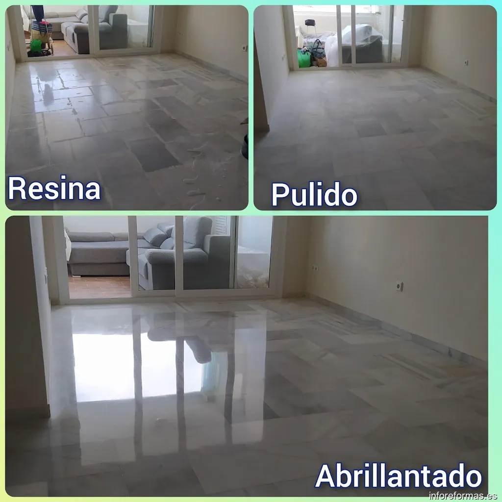 Pulido y abrillantado de suelos Brillasol