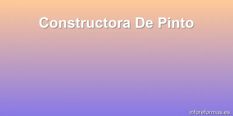 Constructora De Pinto