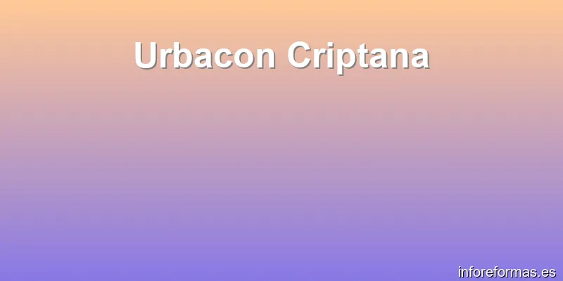 Urbacon Criptana