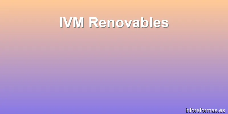IVM Renovables